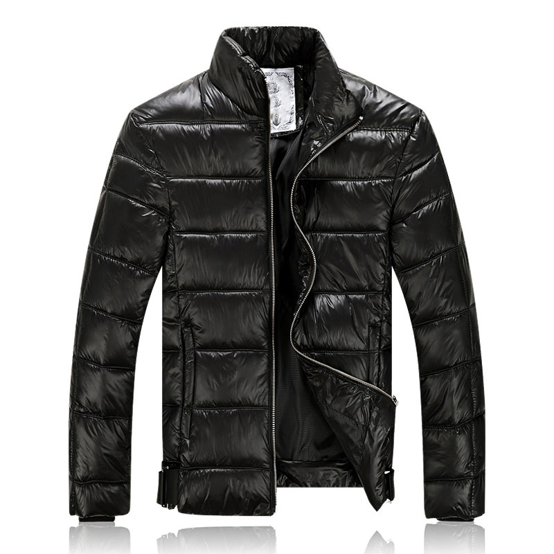 Zip up Pattern Down Jacket Winter Coat Jacket - Winter Clothes