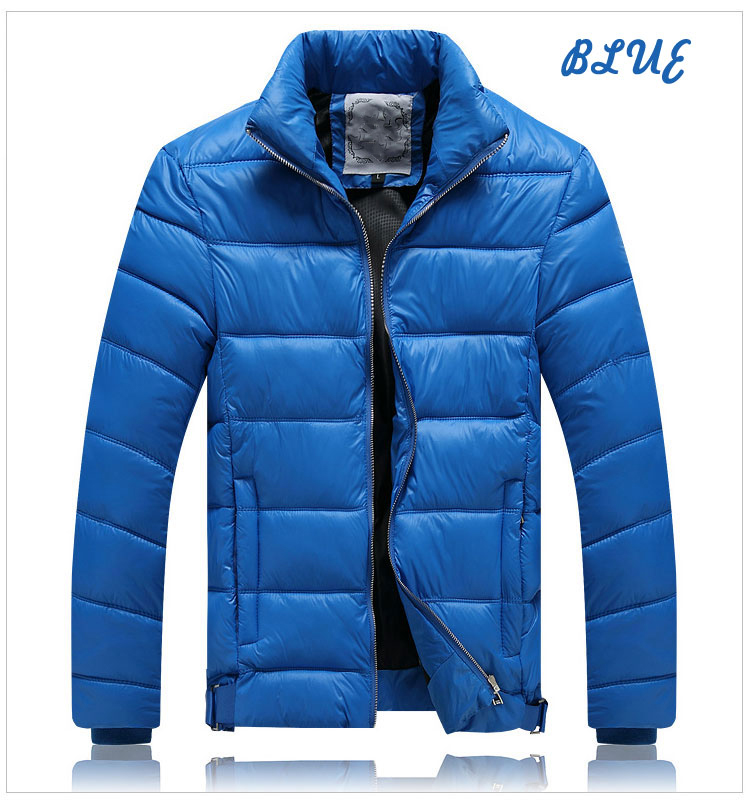 Zip up Pattern Down Jacket Winter Coat Jacket - Winter Clothes