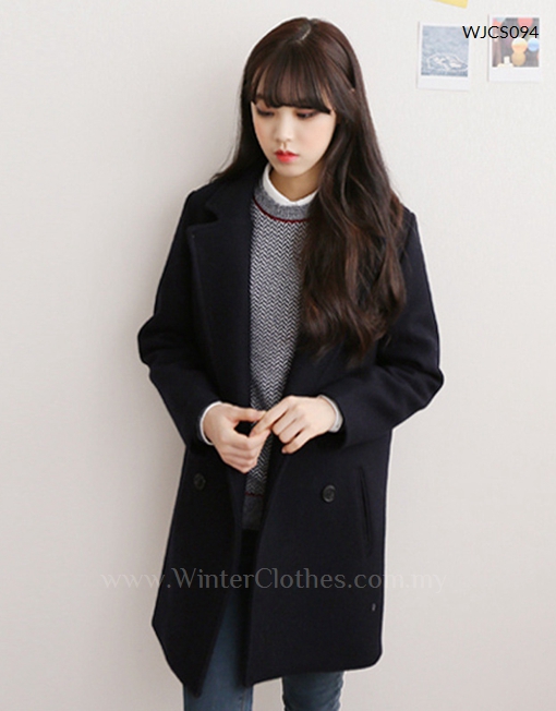 Korean Style Casual Short Trench Coat - Winter Clothes