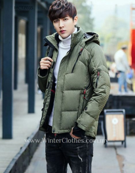 Men's Fashion Windbreaking Mid-Length Trench Coat - Winter Clothes
